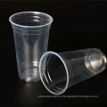 500 ml custom PP transparent plastic disposable cups for sale